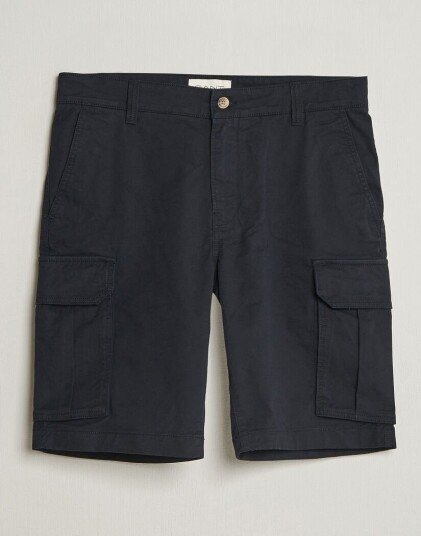 GANT Regular Fit Classic Cargo Shorts Black