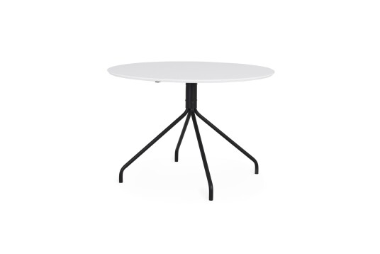 Tenzo Ego matbord Vit 110 cm 1641217-01-0 1582389-01-0