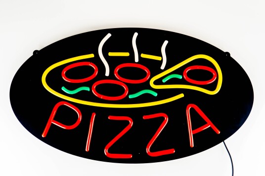 Neonskilt 70cm Pizza Neonskilt 70cm Pizza
