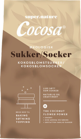 Supernature Cocosa Kokosblomstsukker 500 gr