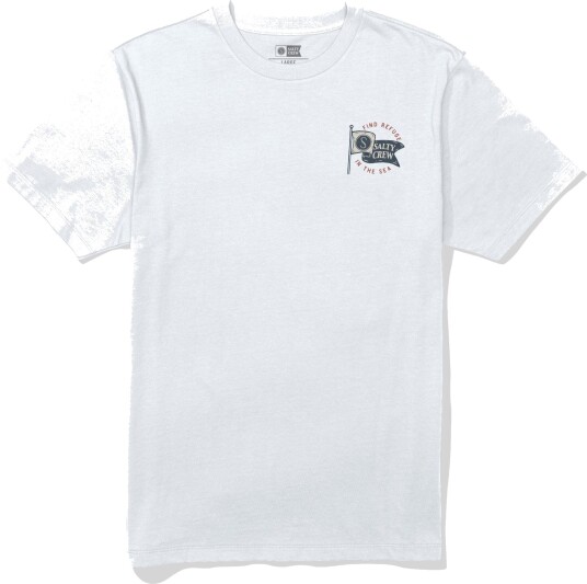 Salty Crew Men"s Wavey Ss Tee White XL