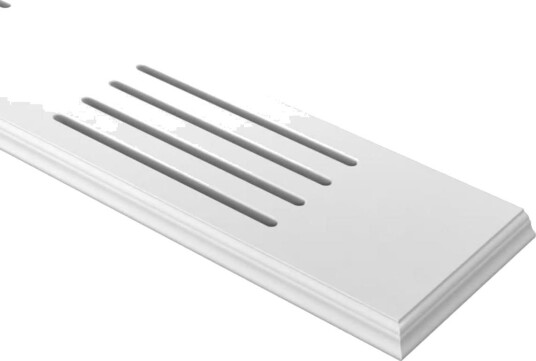 Duri Vindusbenk 5921 Hvit, Ribbet 1000 mm
