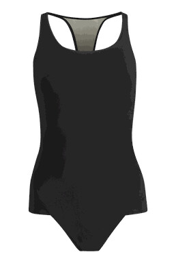 Arena Mesh Panels Swimsuit Power Back badedrakt dame Svart 38 Arena Mesh Panels Swimsuit Power Back badedrakt dame Svart 38