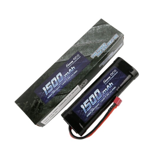 Gens Ace NiMh 7.2V-1500Mah Battery pack - Deans plug