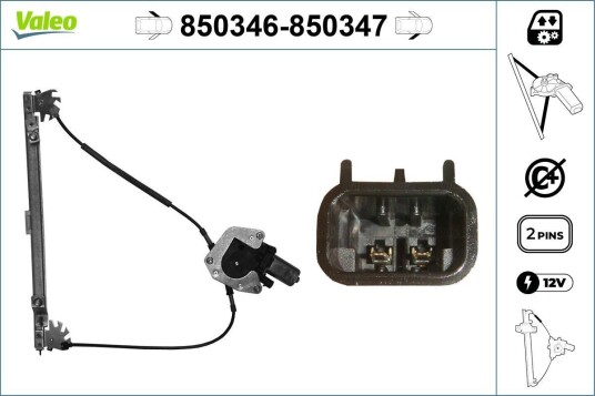 Vindusheis VALEO 850346