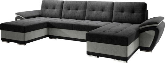 Listowel 4 sits Hörnbäddsoffa Dark grey/Light grey