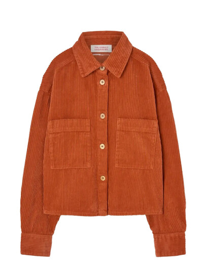 THE ANIMALS OBSERVATORY Fif Red Beabull Shirt - Orange - 10 Y THE ANIMALS OBSERVATORY Fif Red Beabull Shirt - Orange - 10 Y