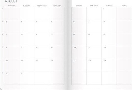 Burde Calendar 2027 Monthly Planner A5