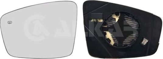ALKAR 6441088 Speilglass, ytterspeil