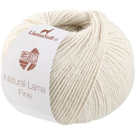 Lana Grossa Natural Lama Fine Garn 109 Natur Lana Grossa Natural Lama Fine Garn 109 Natur