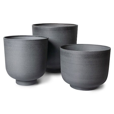 Metallkrukke Trekull Sett 3 deler