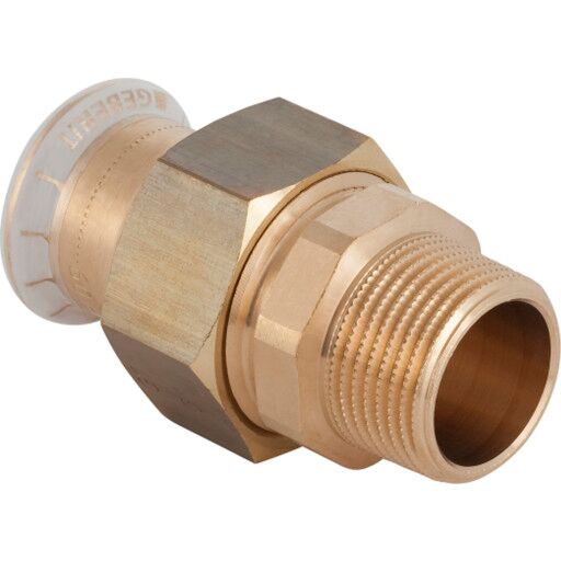 Geberit 1767489 Unionskobling 1 muffe, utv. gjenge 28 x 25 mm Geberit 1767489 Unionskobling 1 muffe, utv. gjenge 28 x 25 mm