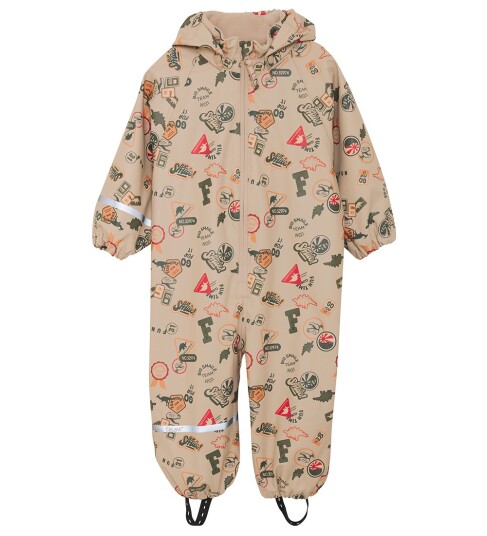 CeLaVi Rainwear Suit Aop Beige 70