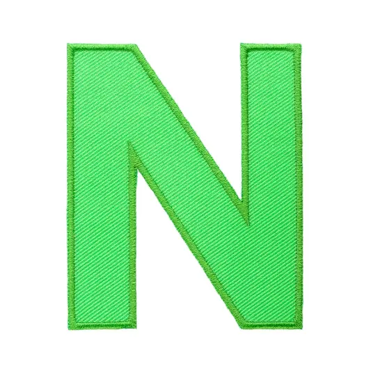 Bokstaver N NSF Bokstav N Grønn