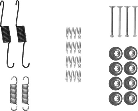 Tilbehørsett, bremsesko TEXTAR 97047900 Tilbehørsett, bremsesko TEXTAR 97047900