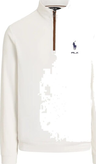Ralph Lauren Golf Movement Mesh Knt Pullover Cream L