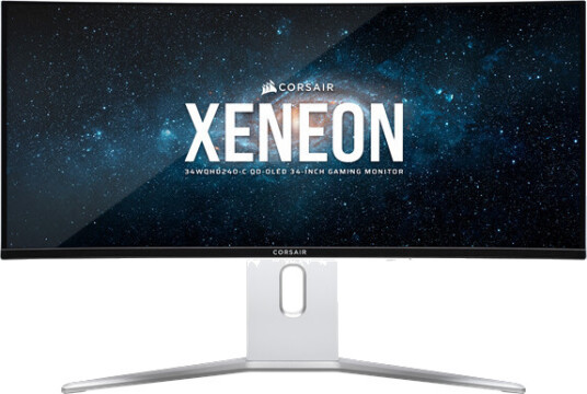Corsair Xeneon 34WQHD240-C Gaming PC-skjerm 34" QD-OLED Kurvet 240Hz 3440x1440