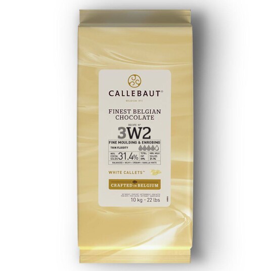 Callebaut Hvit Sjokolade 10 Kg Callebaut Hvit Sjokolade 10 Kg