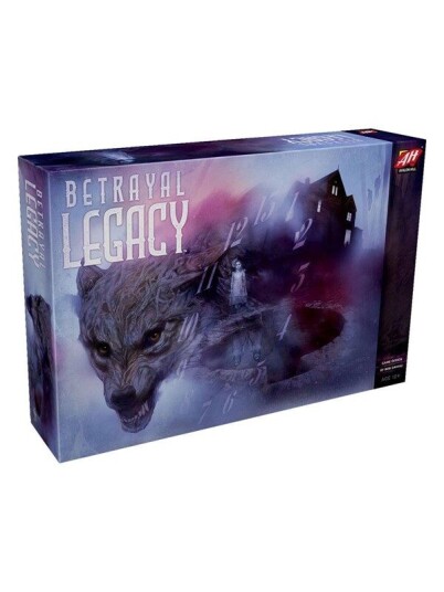 Hasbro Betrayal Legacy Brettspill for 3-6 Spillere, Engelsk