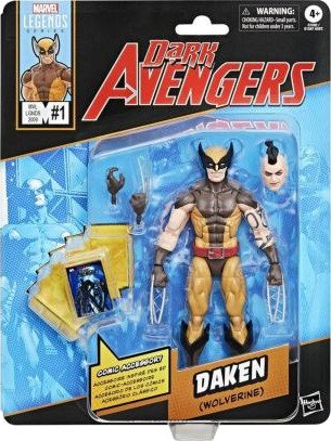 Hasbro Marvel Legends Dark Avengers Daken Wolverine Figur