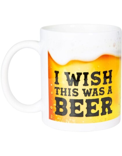 Morsom "I Wish This Was a Beer" Kopp