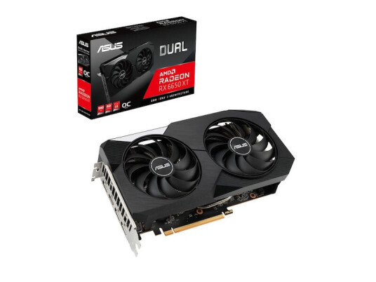 Asus Radeon RX 6650 XT Dual OC - Grafikkort Asus Radeon RX 6650 XT Dual OC - Grafikkort
