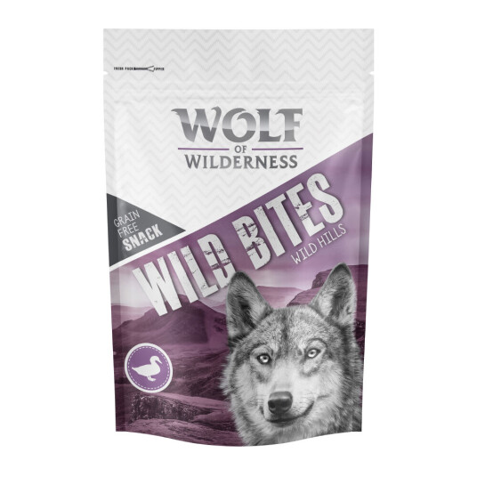Wolf Of Wilderness Nå Til Spesialpris! "Wild Bites" Hundesnack 180 G Wild Hills And