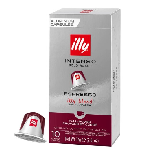 Nespresso illy Espresso Intenso til Nespresso. 10 kapsler Nespresso illy Espresso Intenso til Nespresso. 10 kapsler