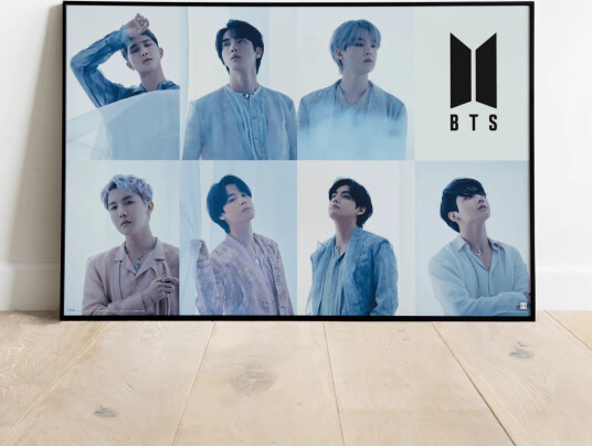 BTS Plakat Group  91,5 x 61 cm