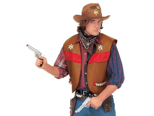 Brun Cowboyvest