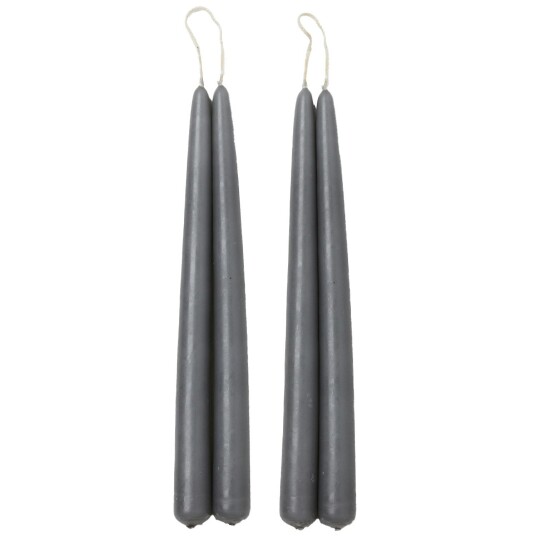 Applicata Blossom Stearinlys 4 pk City Grey