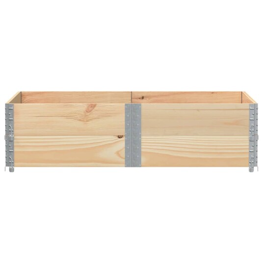 Pallekarmer 2 stk 150x100 cm heltre furu
