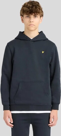 Lyle & Scott Hettegenser Børst tilbake Dark Navy Lyle & Scott 12 13 år (152 158) Hettegenser Marineblå