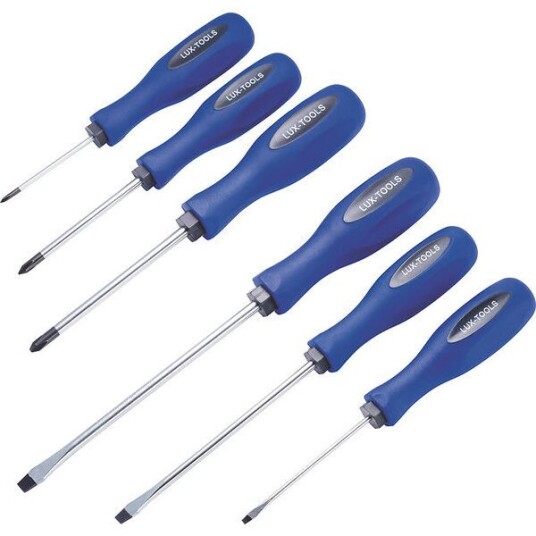 Lux Classic Skrutrekkersett 6 Stk Classic Lux Classic Skrutrekkersett 6 Stk Classic