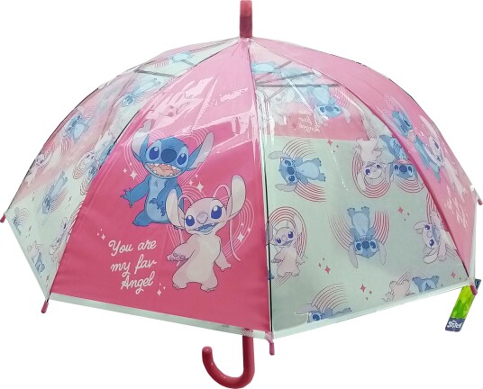 Disney Lilo and Stitch Paraply Beach, Rosa