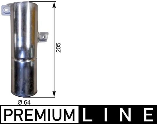 Tørker, klimaanlegg MAHLE AD 91 000P
