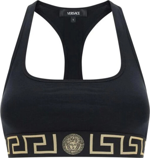 Versace Dame Sport Svart L,