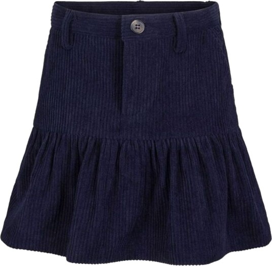 Vilje & Ve Aurora Cord Skjørt Classic Navy (152 / 12 år)