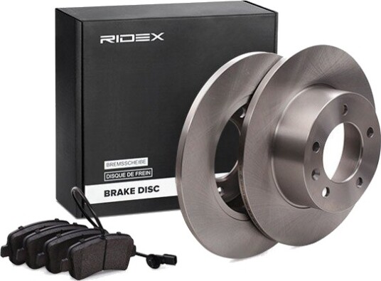 Bremseskiver og klosser RIDEX 3405B0425
