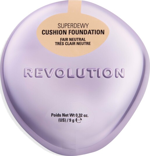 Revolution Superdewy Cushion Foundation 9 G - Glødende Makeup