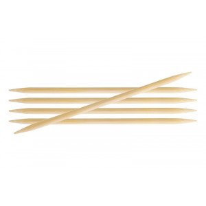 KnitPro Bamboo Strømpepinner Bambus 15cm 2,00mm / 5.9in US0