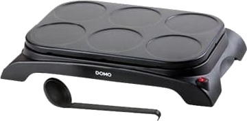 Domo Elektro DO8709P FAMILY CRÊPES Pannekakemaskin 1 kW Domo Elektro DO8709P FAMILY CRÊPES Pannekakemaskin 1 kW