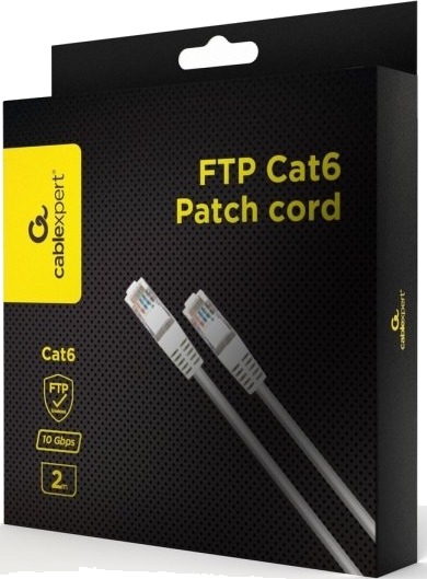 Cablexpert Ftp Cat6 Patch Cord 2 M White