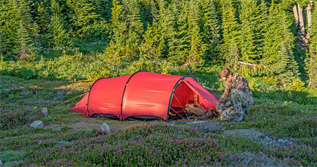 Hilleberg HELAGS 3, Grønn Red Hilleberg HELAGS 3, Grønn Red