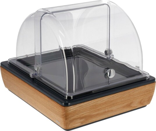 VEGA Buffet Display Montana middels GN 1/2 melamin GN 1/2 Transparent