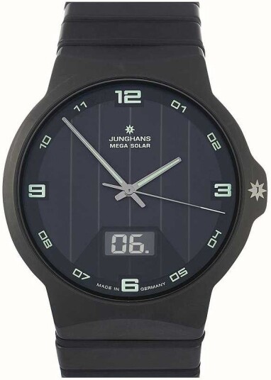 Junghans Herreklokke 18/1436.44 Mega Sort/Keramik Ø40.4 mm