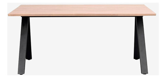 Rowico HomeSpisebord Carradale 100 x 100 cmHvit SpisebordFra Homeroom