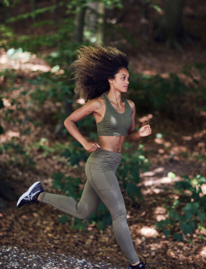 ZEBDIA Sports Bra - Green - M ZEBDIA Sports Bra - Green - M