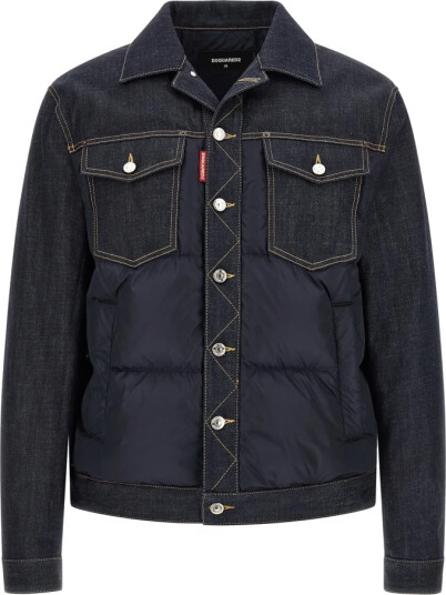 Dsquared2 Herre Jakker Blå L, Dsquared2 Herre Jakker Blå L,
