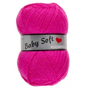 Lammy Baby Soft Garn 020 Neonrosa Lammy Baby Soft Garn 020 Neonrosa